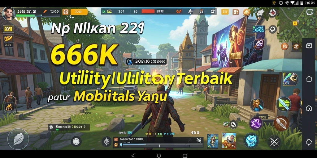 Screenshot utama 66K menunjukkan antarmuka aplikasi Utility yang intuitif.