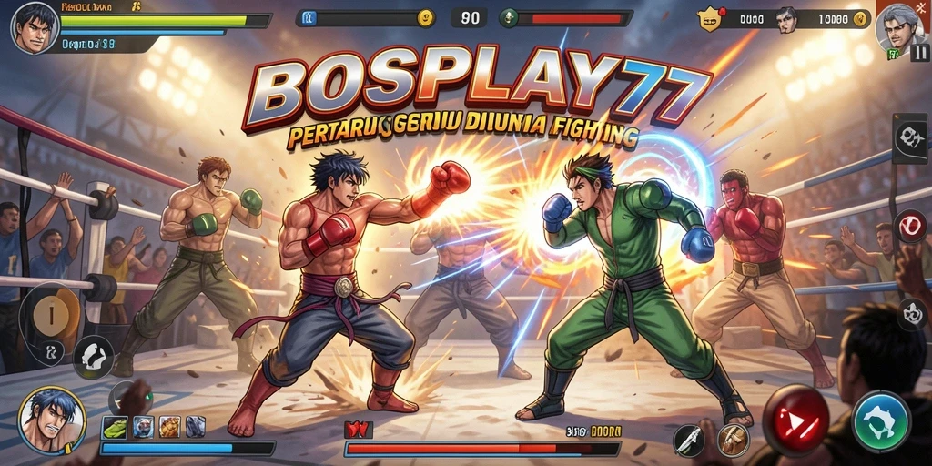 Gameplay mendebarkan BOSPLAY77 dengan karakter bertarung yang menakjubkan.