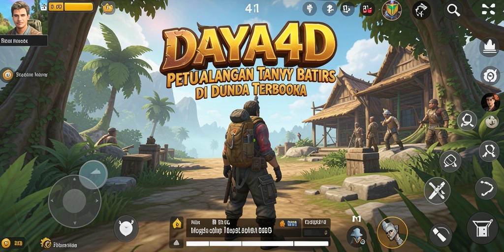 Screenshot utama <strong>DAYA4D</strong> menampilkan gameplay Open World yang seru dan mendebarkan.