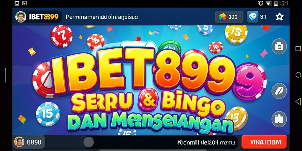 Tampilan menarik dari gameplay Bingo yang seru di IBET899.