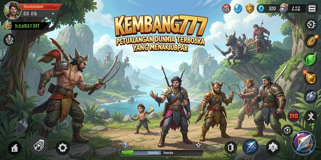 Gameplay mengasyikkan di dunia terbuka KEMBANG777.