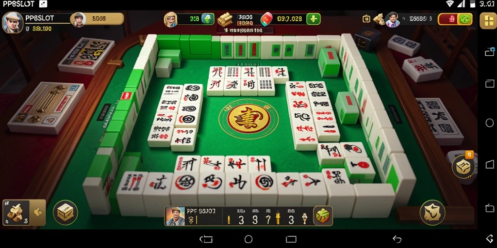 Screenshot utama PP8SLOT menampilkan gameplay Mahjong yang menarik.