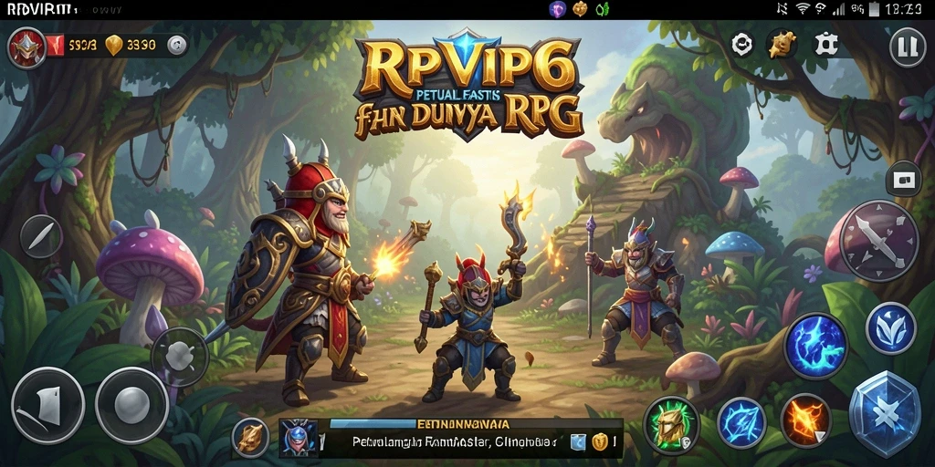 Tampilan gameplay RPVIP6 yang menarik dalam petualangan RPG.