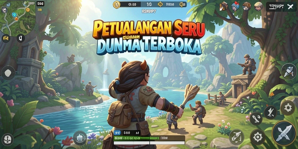Tampilan gameplay RSNVIP7 yang memukau dan mendalam.
