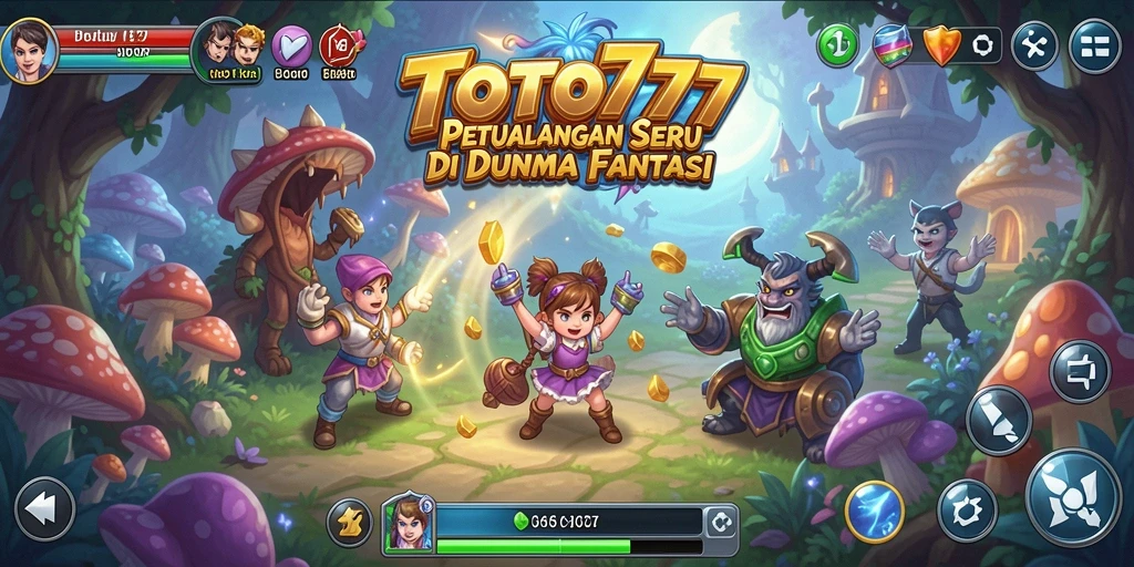 Tampilan menarik dari gameplay petualangan TOTO777 yang mendebarkan.